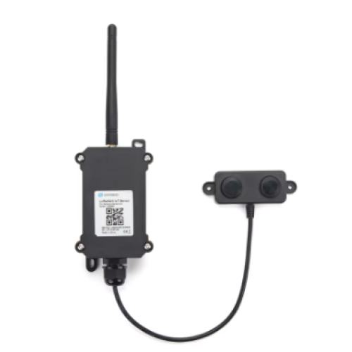 Dragino  LoRaWAN Distance Detection Sensor uses ultrasonic sensing technology